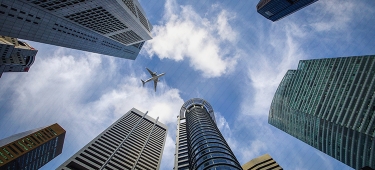 高層ビル群:写真